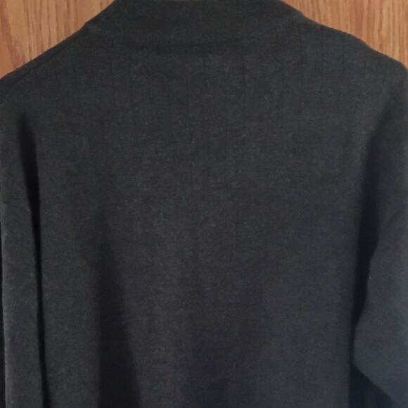 Vntg Consensus 100% Wool Sweater sz XL Minimalist Quietlux Classic Workwear - Picture 3 of 8